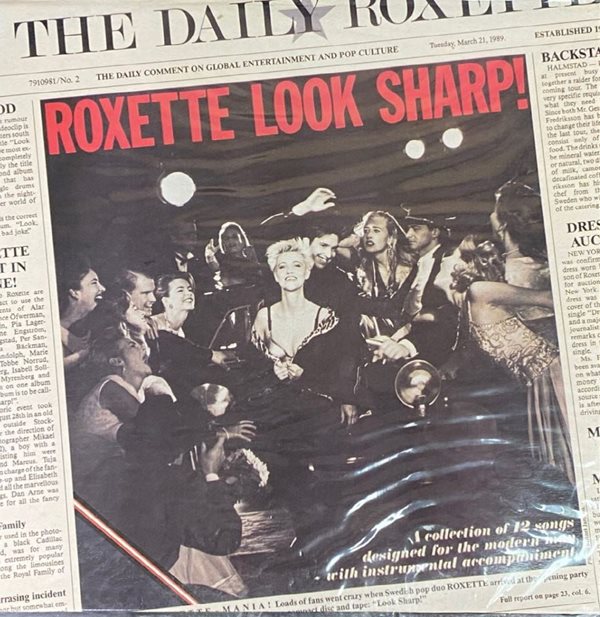 [LP] 록시트 - Roxette - Look Sharp! LP [미개봉] [EMI계몽사-라이센스반]