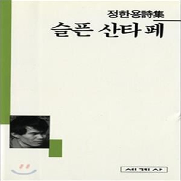 슬픈 산타 페 (세계사시인선 43) - 1994 초판