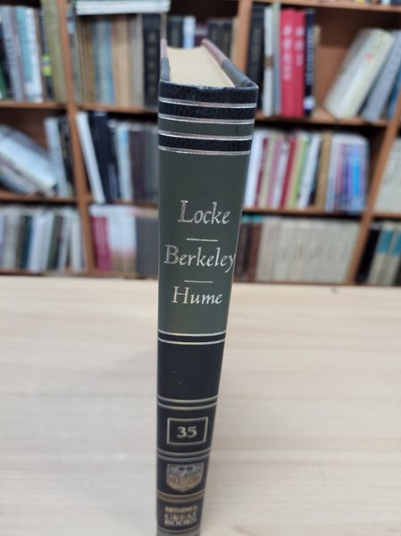 Locke/Berkeley/Hume (Great Books of The Western World 35) (1989 31쇄, Hardcover) 