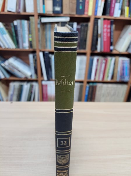 Milton: English Minor Poems/Paradise Lost/Samson Agonistes/Areopagitica (Great Books of The Western World 32) (1989 31쇄, Hardcover) 