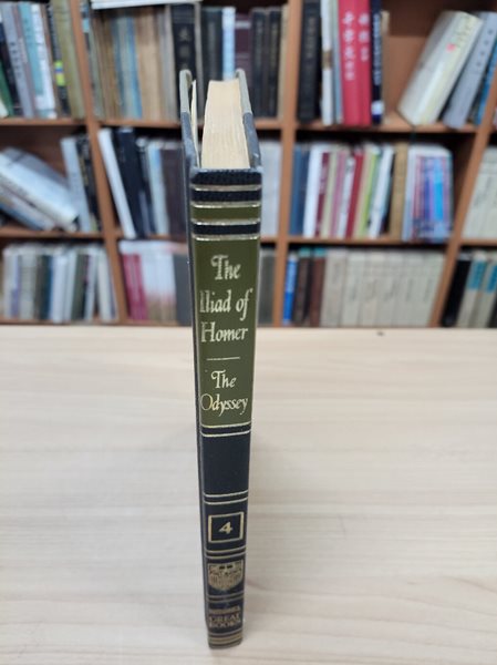 The ILiad of Homer / The Odyssey (Great Books of The Western World 4) (1971 19쇄, Hardcover) 