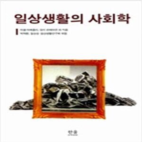 일상생활의 사회학(정가12000원/밑줄10여쪽/변색/얼룩)