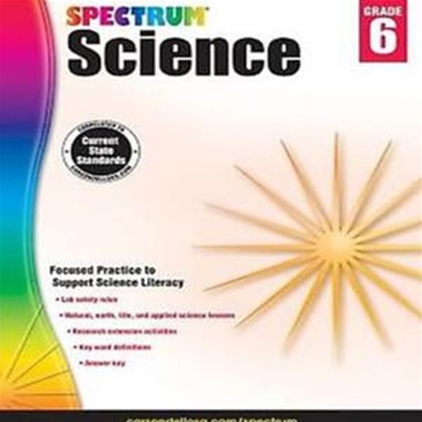 [중고-상] Spectrum Science, Grade 6: Volume 58