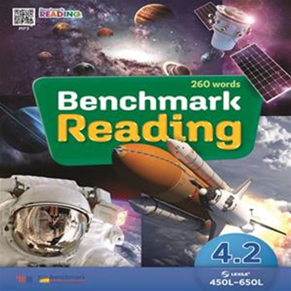 Benchmark Reading 4.2 (Lexile 공식 인증 초등 리딩 시리즈 / 교재 + 워크북 + QR MP3 음원)