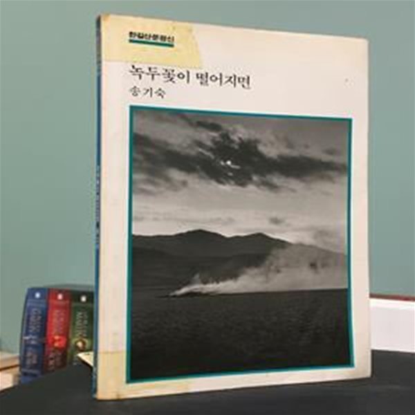 녹두꽃이 떨어지면 / 송기숙 / 한길사 / 1985년 11월 초판 / 상태 : 중 (설명과 사진 참고)