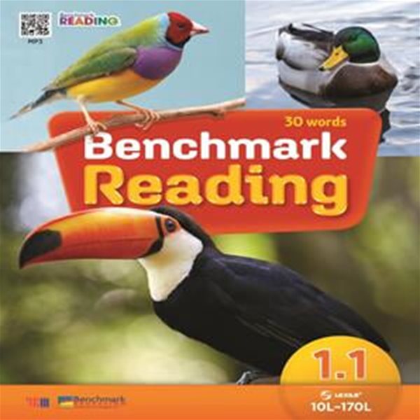 Benchmark Reading 1.1 (Lexile 공식 인증 초등 리딩 시리즈 / 교재 + 워크북 + QR MP3 음원)