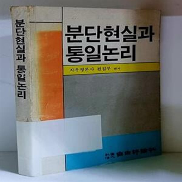 분단현실과 통일논리 - 초판