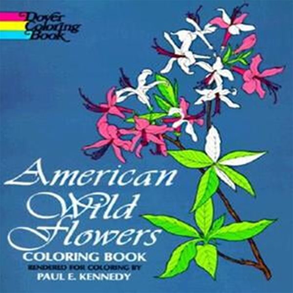 American Wild Flowers Coloring Book