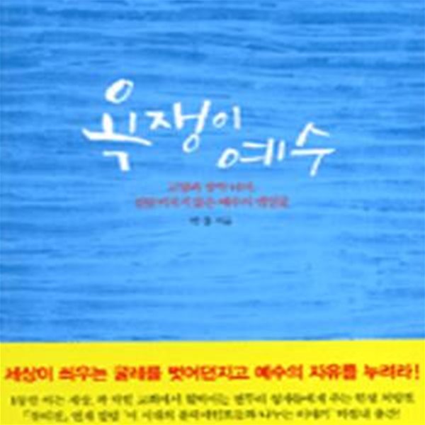 욕쟁이 예수 (교양과 상식 너머 길들여지지 않은 예수의 맨얼굴)