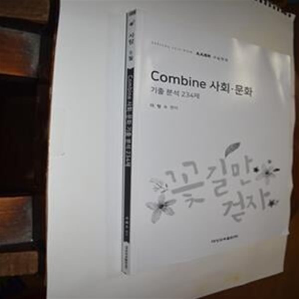 대성학원 combine 사회 . 문화 기출분석 234제