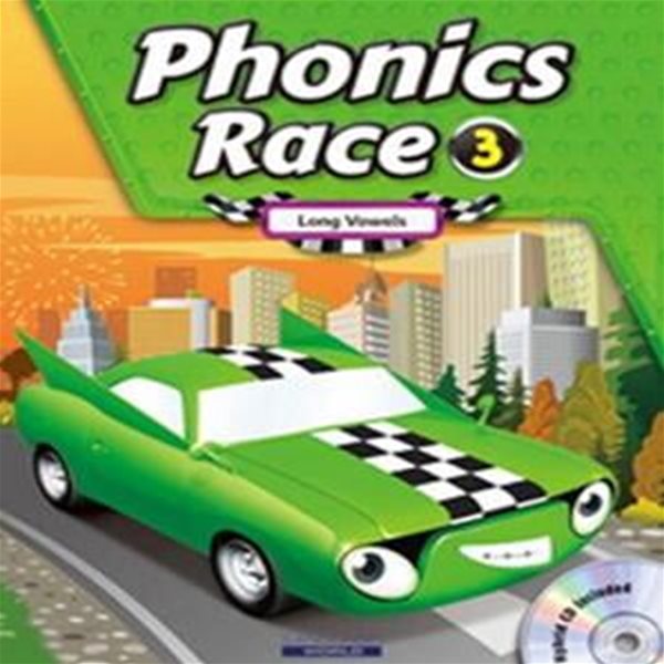 Phonics Race 3 (Long Vowels)(CD2)[06-663Q]