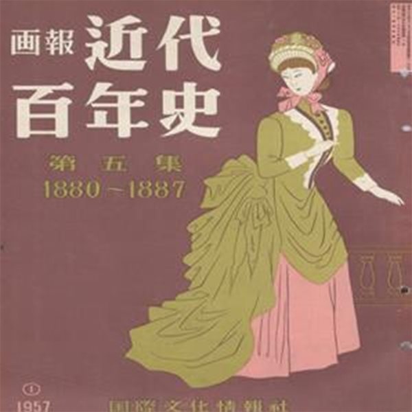 ?報 近代百年史 ( 화보 근대백년사 100년 ) 第5集(1880년～1887년) 동양자유신문. 정당의 탄생. 후쿠시마사건. 이토 히로부미 내각. 녹명관. 근대문학. 명치미술계 