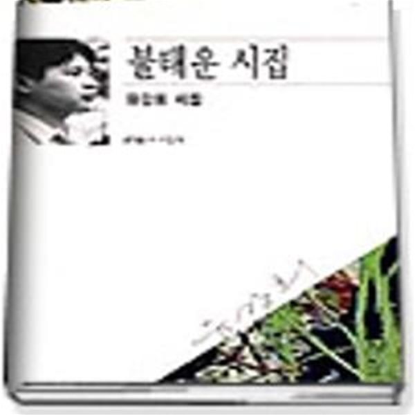 불태운 시집 (1996년 문학동내 초판, 유강희 제1시집, 문학동네시집 15)