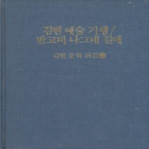 김현 예술 기행/반고비 나그네 길에 (3쇄, 김현문학전집 13)