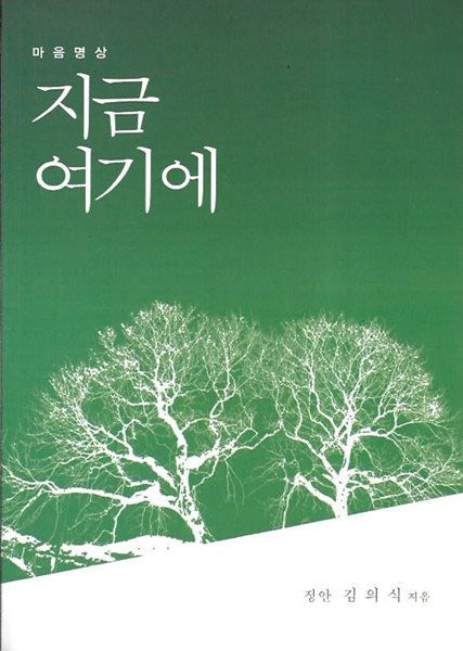 마음명상 지금 여기에