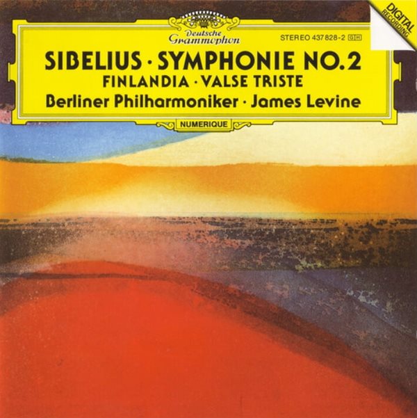 Sibelius: Symphonie No. 2 , Finlandia / Valse Triste  - 제임스 레바인 (James Levine)(독일발매)