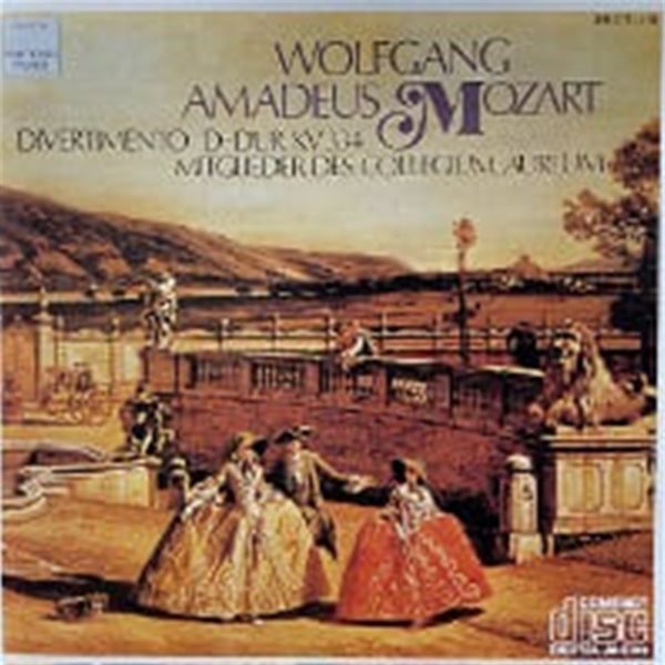 Collegium Aureum / Mozart : Divertimento D-Dur KV 334 (일본수입/32CT19)