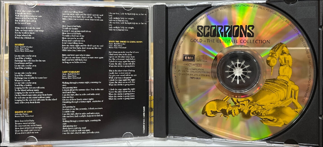 스콜피온스 (Scorpions) - Gold The Ultimate Collection