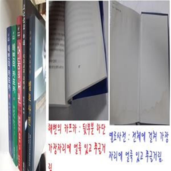 해변의 카프카(상,하) + 어둠의 저편 + 렉싱턴의 유령 + 옐로사전       /(5권/무라카미 하루키/사진 및 하단참조)    