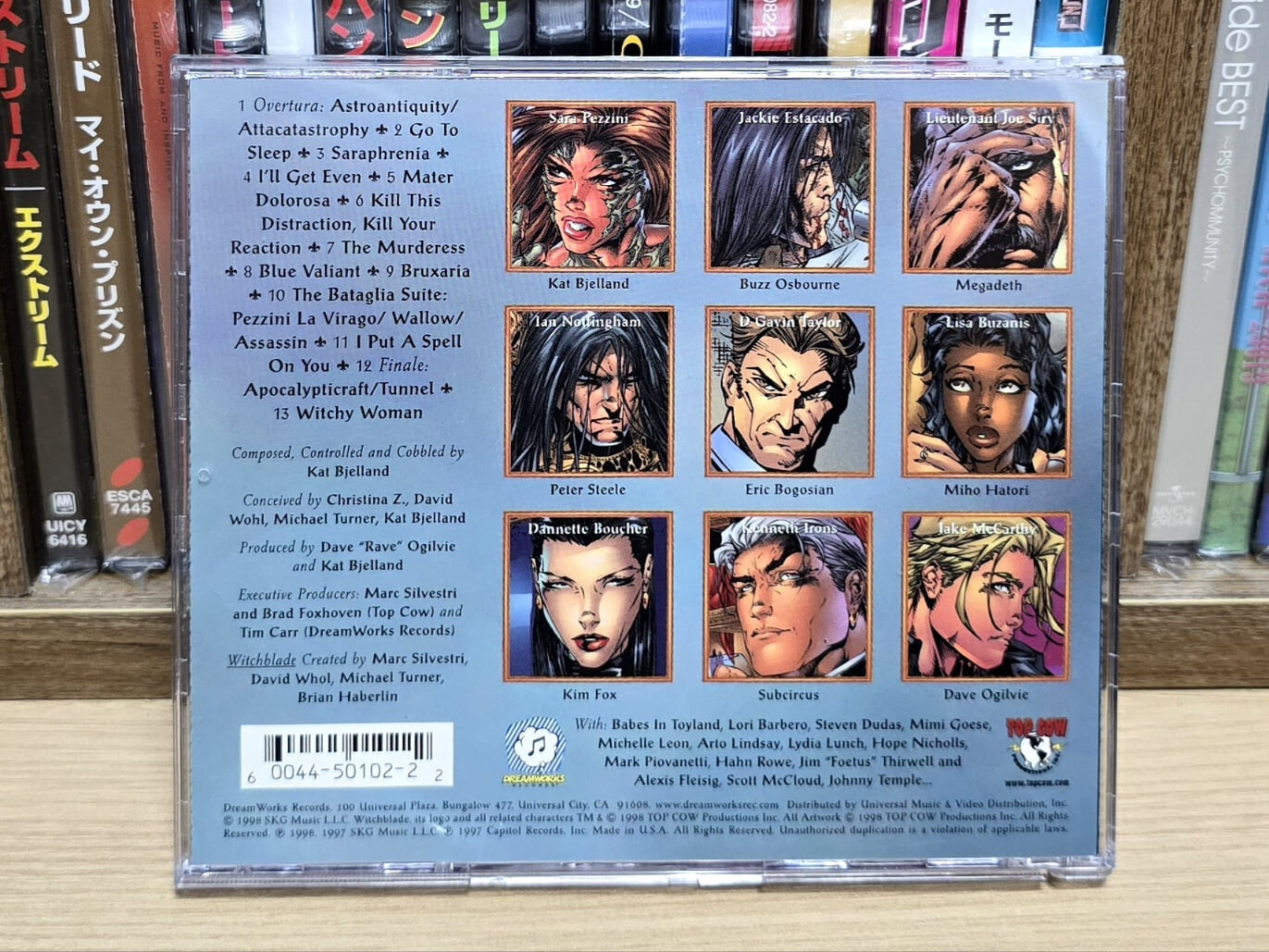 (수입) OST - Songs Of Witchblade : Soundtrack to Comic Books