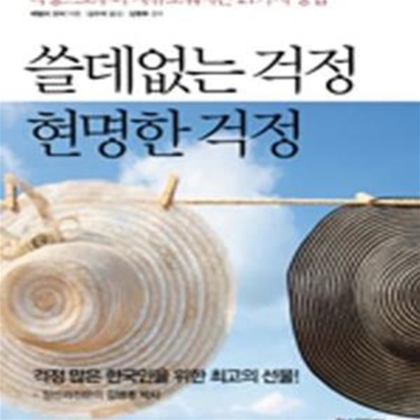 쓸데없는 걱정 현명한 걱정 (걱정으로부터 자유로워지는 21가지 방법)