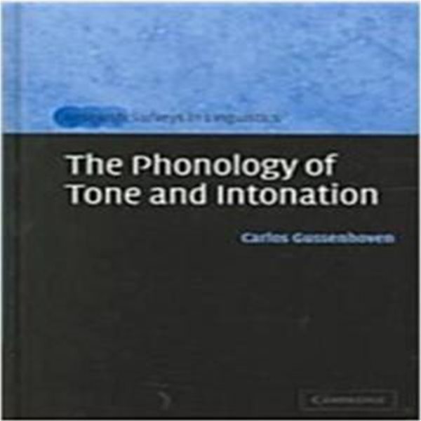 The Phonology of Tone and Intonation (Hardcover) 