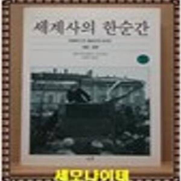 세계사의 한순간 (하): 카메라가 본 100년간의 대사건 1839-1939 (1993 초판)