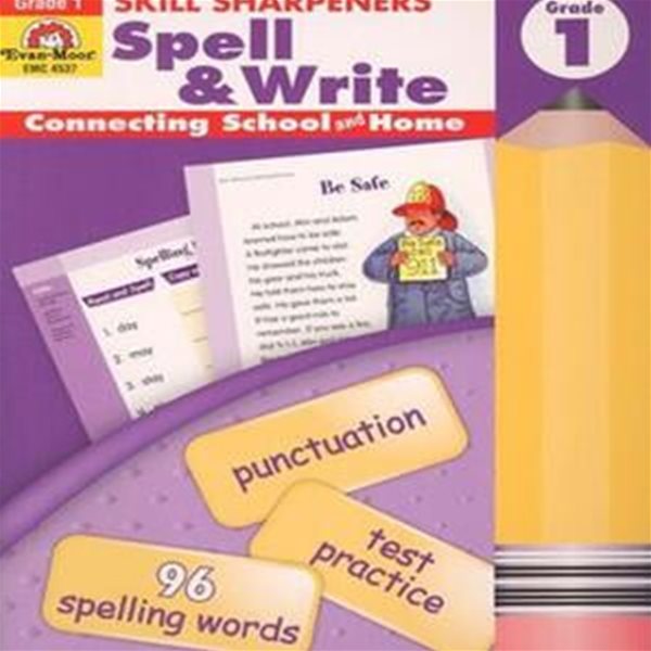 Evan Moor Spell & Write 1 (Paperback+ CD)