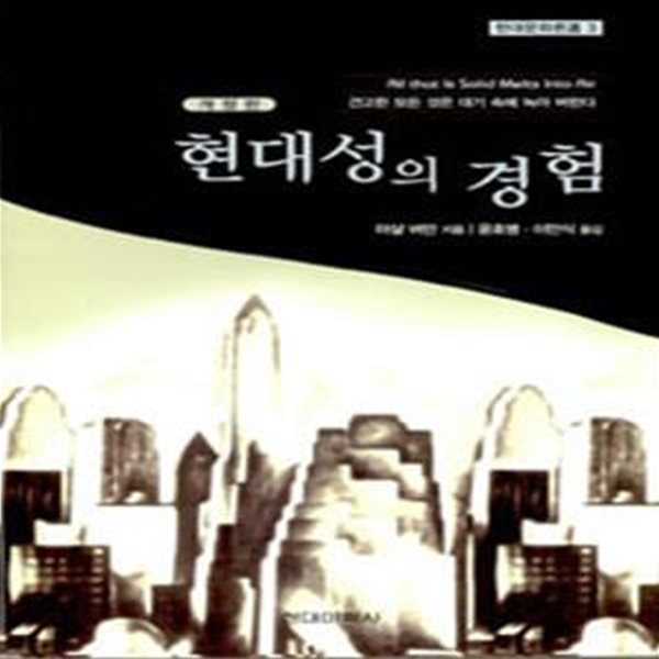 현대성의 경험 (개정판)