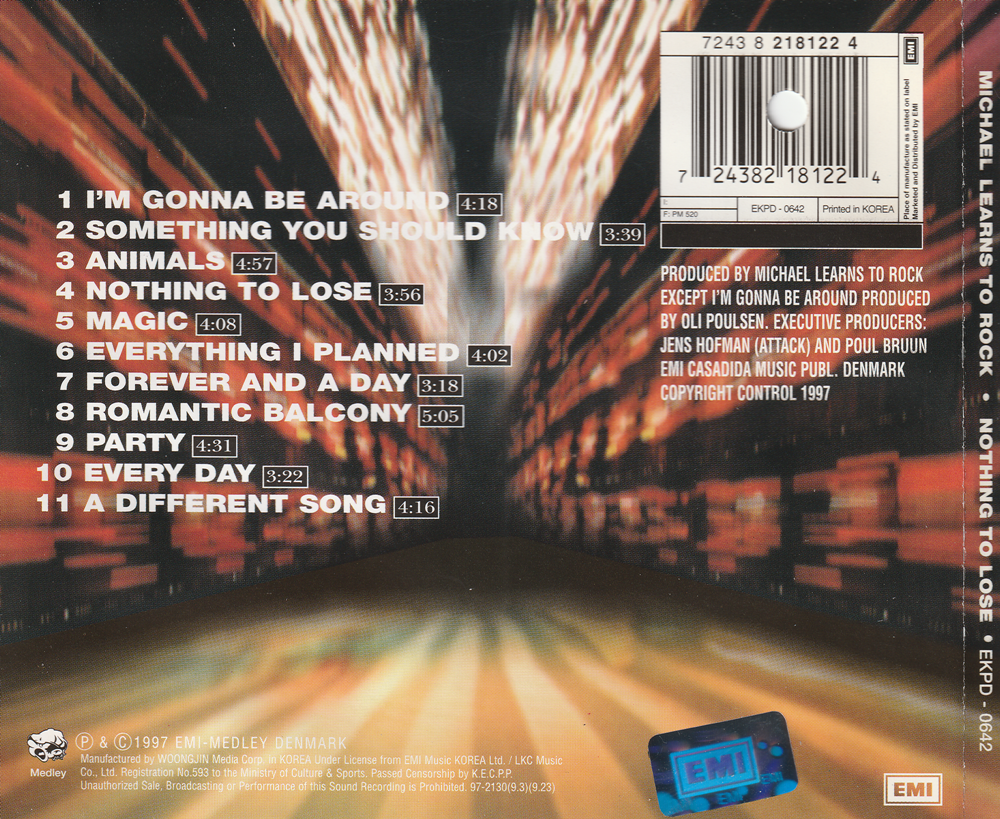 Michael Learns To Rock - Nothing To Lose