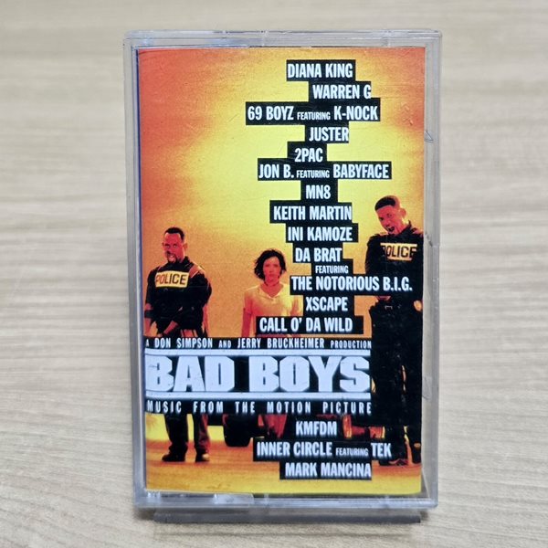 (카세트테이프) 영화 나쁜 녀석들 BAD BOYS OST (윌 스미스, 마틴 로렌스)