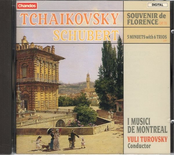 [수입] Tchaikovsky Souvenir de Florence / Schubert 5 Minutes with 6 Trios