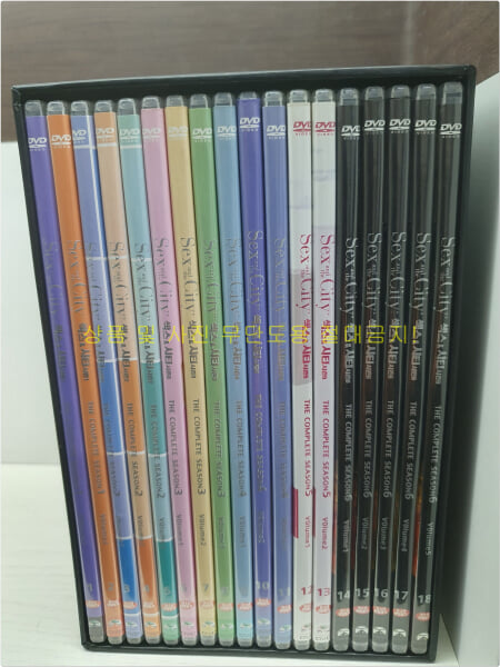 섹스 앤 더 시티 크리스마스 박스 (전 에피소드 수록판, 18disc)