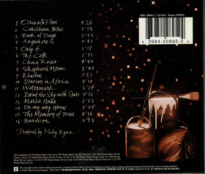 엔야 (Enya) - Paint The Sky With Stars - Best Of Enya