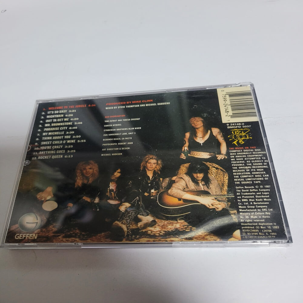 Guns N Roses - Appetite For Destruction