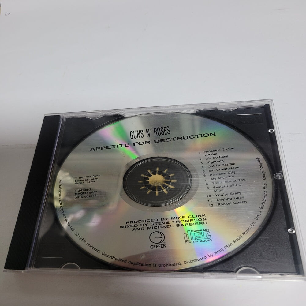 Guns N Roses - Appetite For Destruction