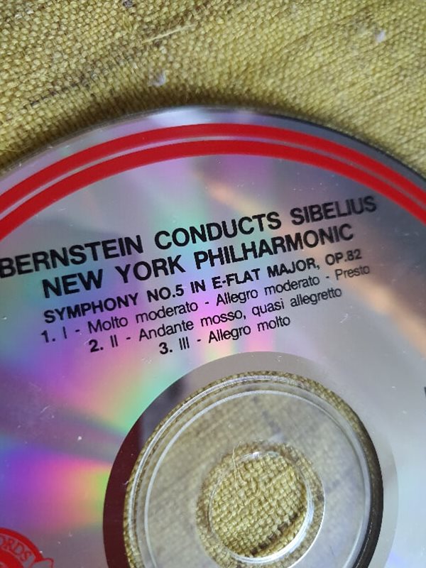 시벨리우스 교향곡5번과 포욜라의 딸 CD