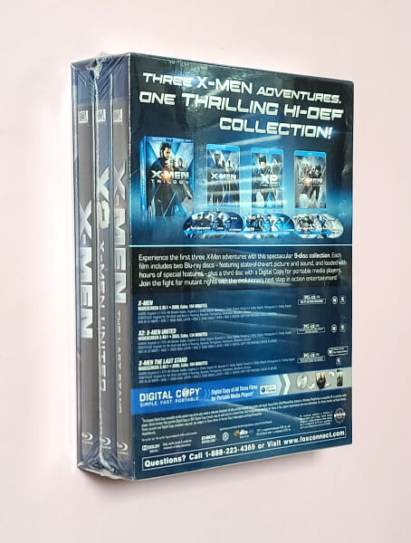 엑스맨 트릴로지 박스 세트 : 블루레이 (미국판)
