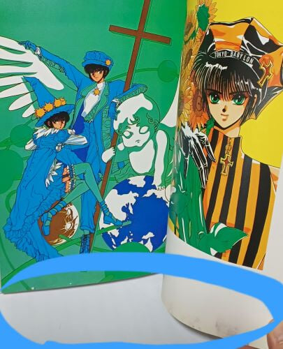 동경바빌론 사진집(올컬러판) -TOKYO BABYLON PHOTOGRAPHS- 1996.4.25 초판-CLAMP- 210/295, 148쪽-아래책상태설명참조-