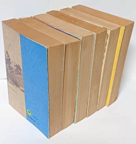 삼국지 -(1권)~(7권) 全7권중 2번없고 총6권세트-삼중당문고, 1983년 중판, 3번,6번 2권은초판-희귀본, 절판된 귀한책-