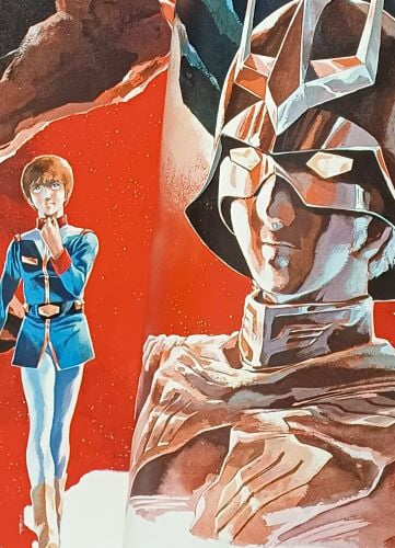 Yoshikazu Yasuhiko화집(安彦良和畵集:야스히코 요시카즈화집)-만화,애니메이션 기동전사 건담,하얀 송곳니,아리온...1981년 초판-절판된 희귀본화집-아래설명참조-