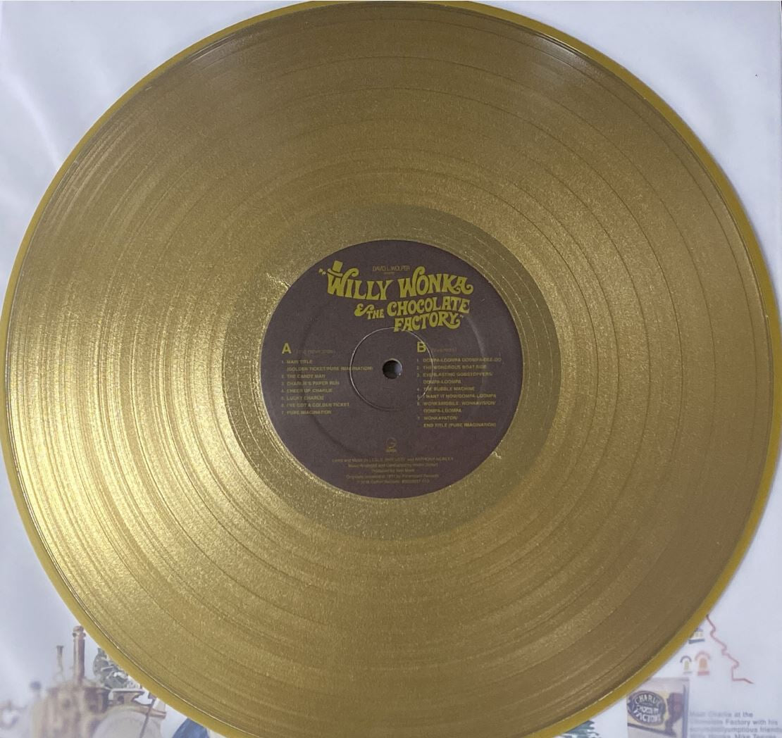 [LP] 초콜릿 천국 - Willy Wonka & The Chocolate Factory LP [2016] [골드] [U.S반]