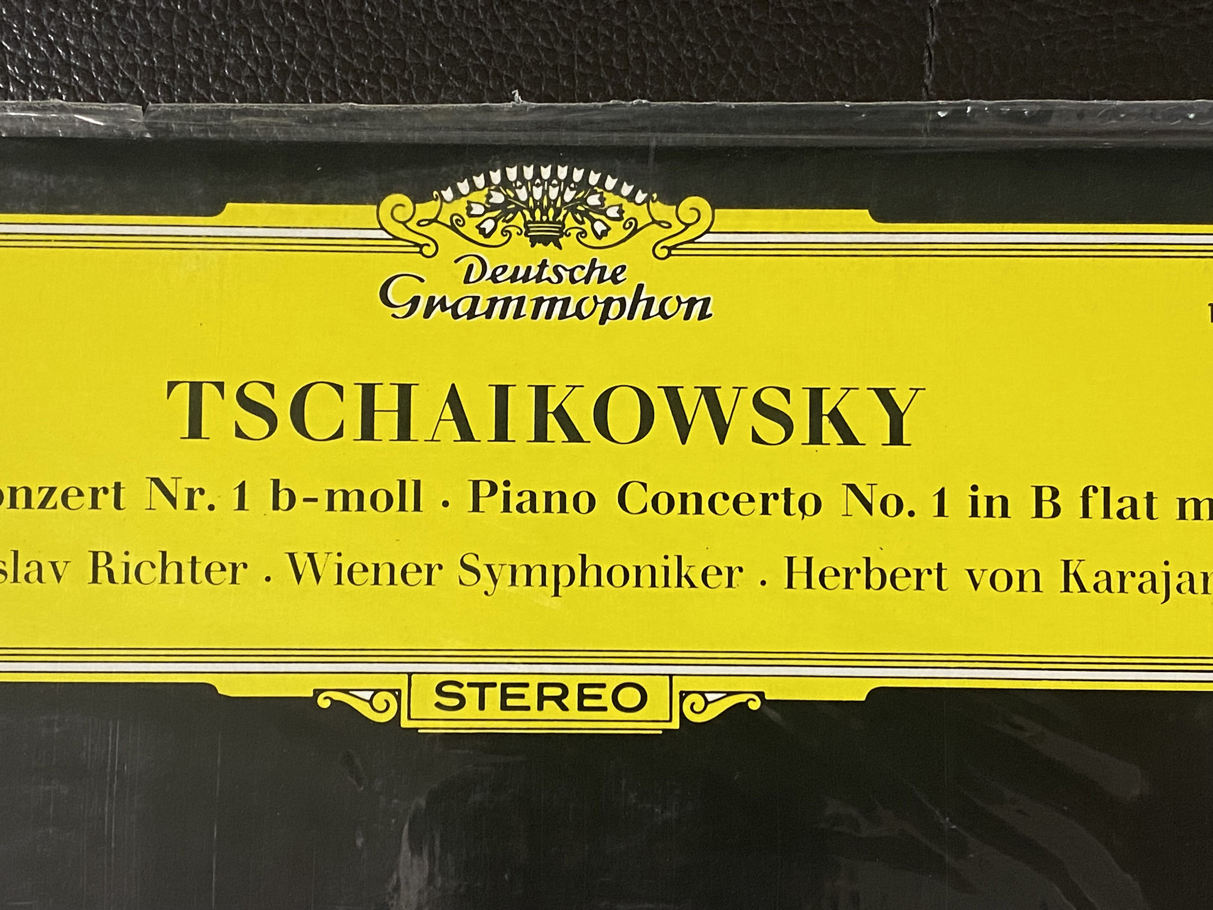 [LP] 리히터,카라얀 - Richter,Karajan - Tchaikovsky Piano Concerto No.1 LP [미개봉] [성음-라이센스반]